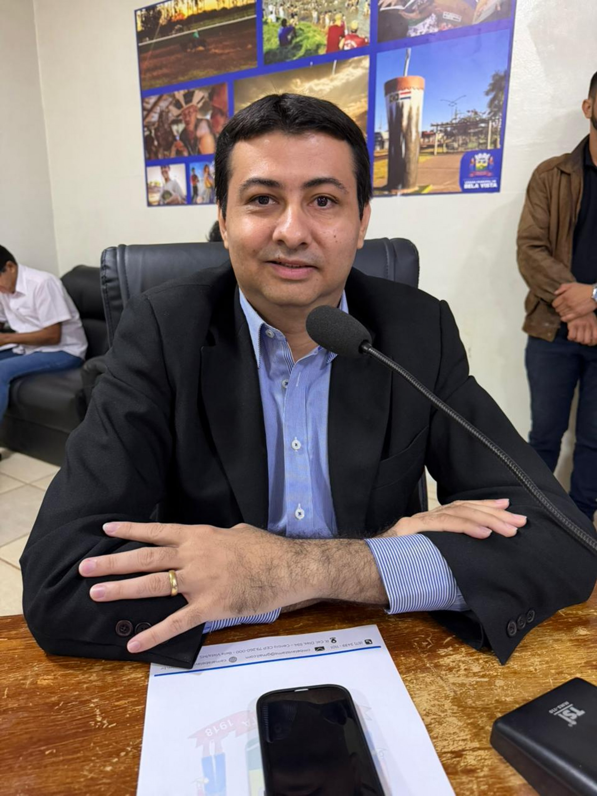 Vereador Fl&aacute;vinho Lopes solicita a senadora Soraya Thronicke R$ 500 mil para aquisi&ccedil;&atilde;o de van para a sa&uacute;de