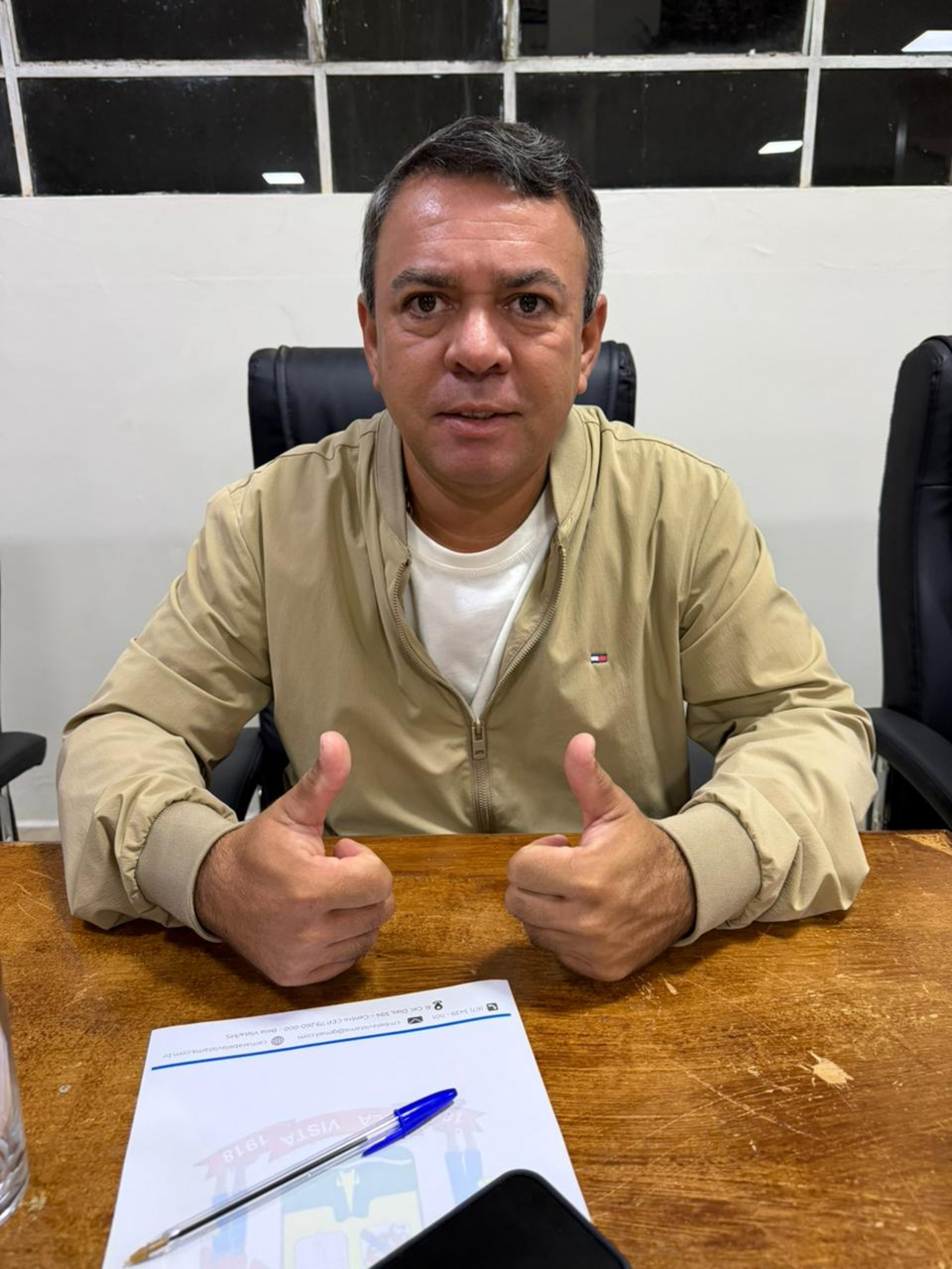 Vereador Geferson Vieira cobra manuten&ccedil;&atilde;o e denuncia abandono do aeroporto municipal