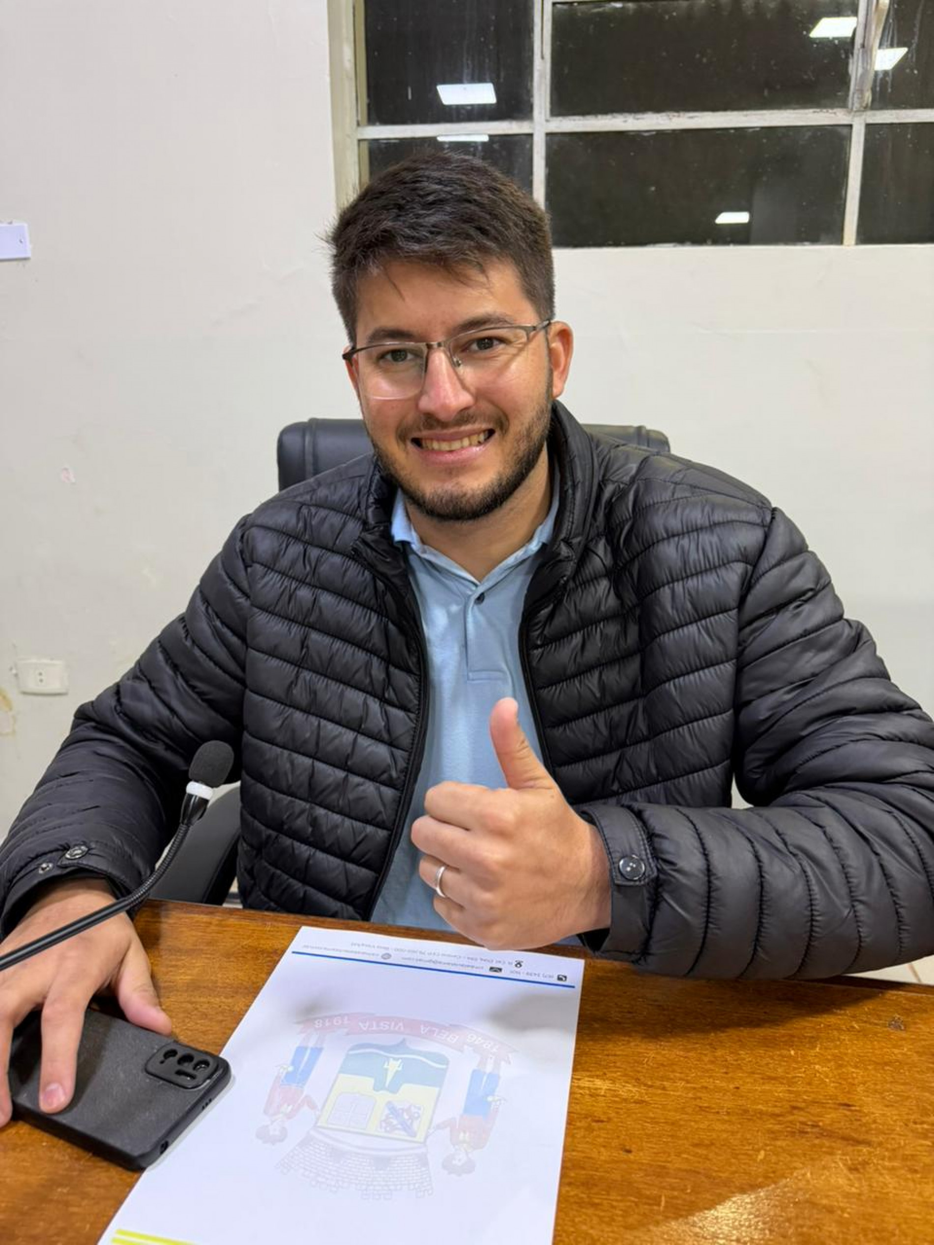 Vereador Vinicius Godoy solicita cascalhamento e patrolamento no bairro Cherogami