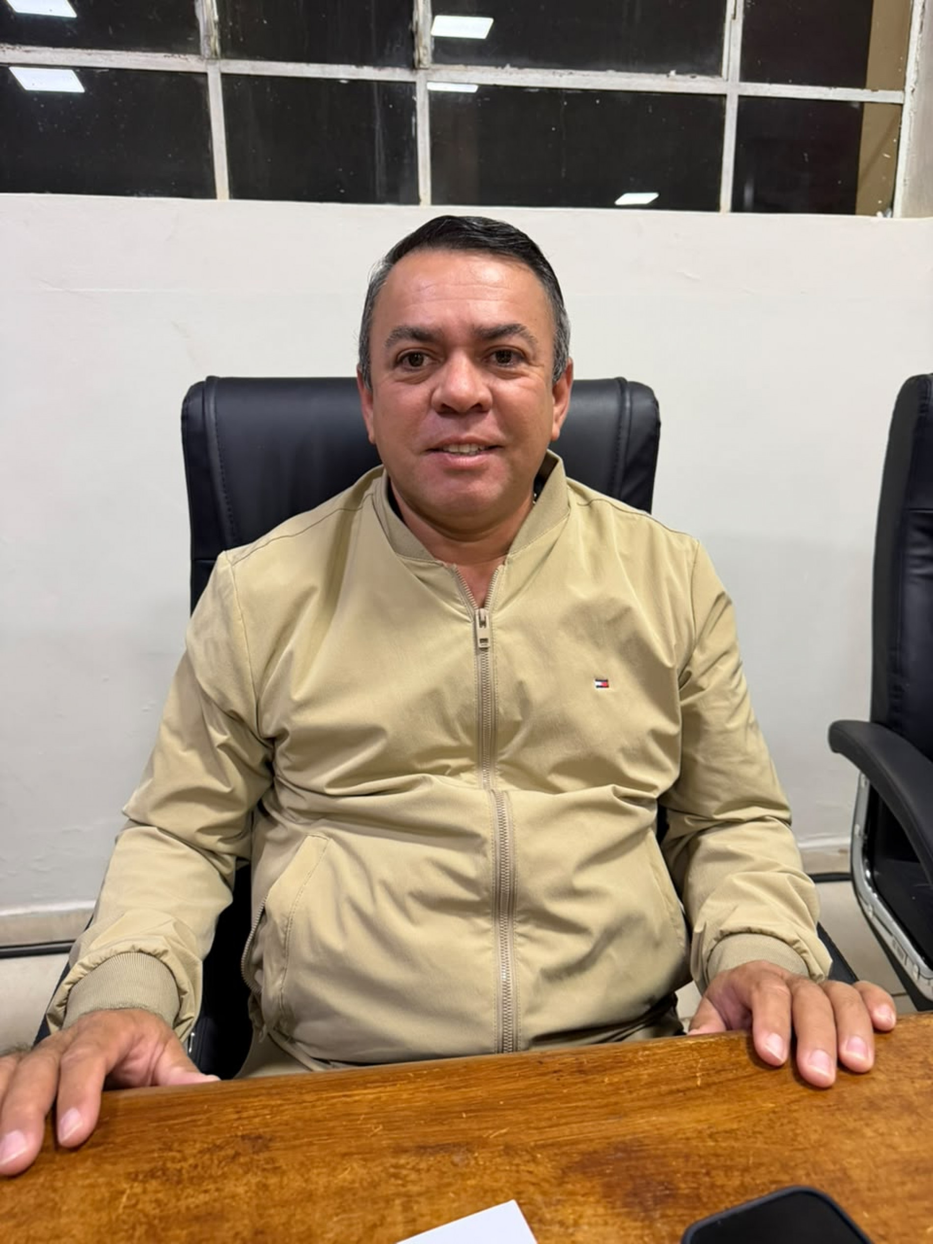 Vereador Geferson Vieira solicita melhorias em estrada rural da regi&atilde;o da Fazenda Primavera e Rancho Santa F&eacute;