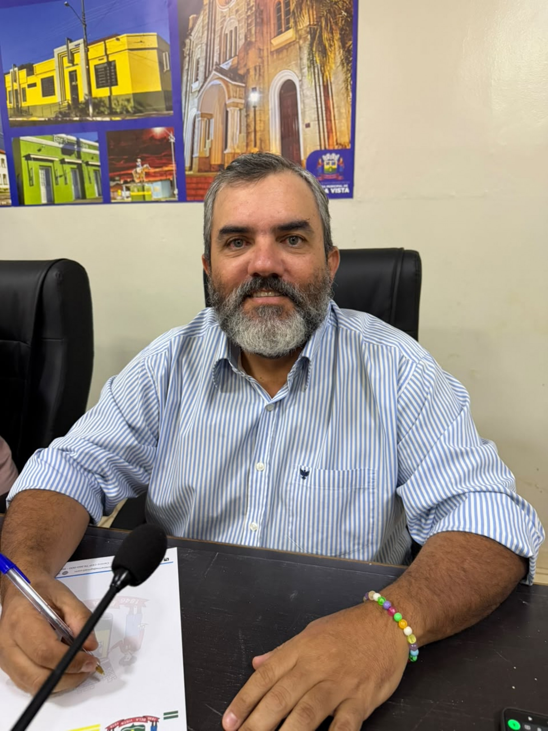 Diogo Murano solicita redutor de velocidade em frente ao Assentamento Guaviral
