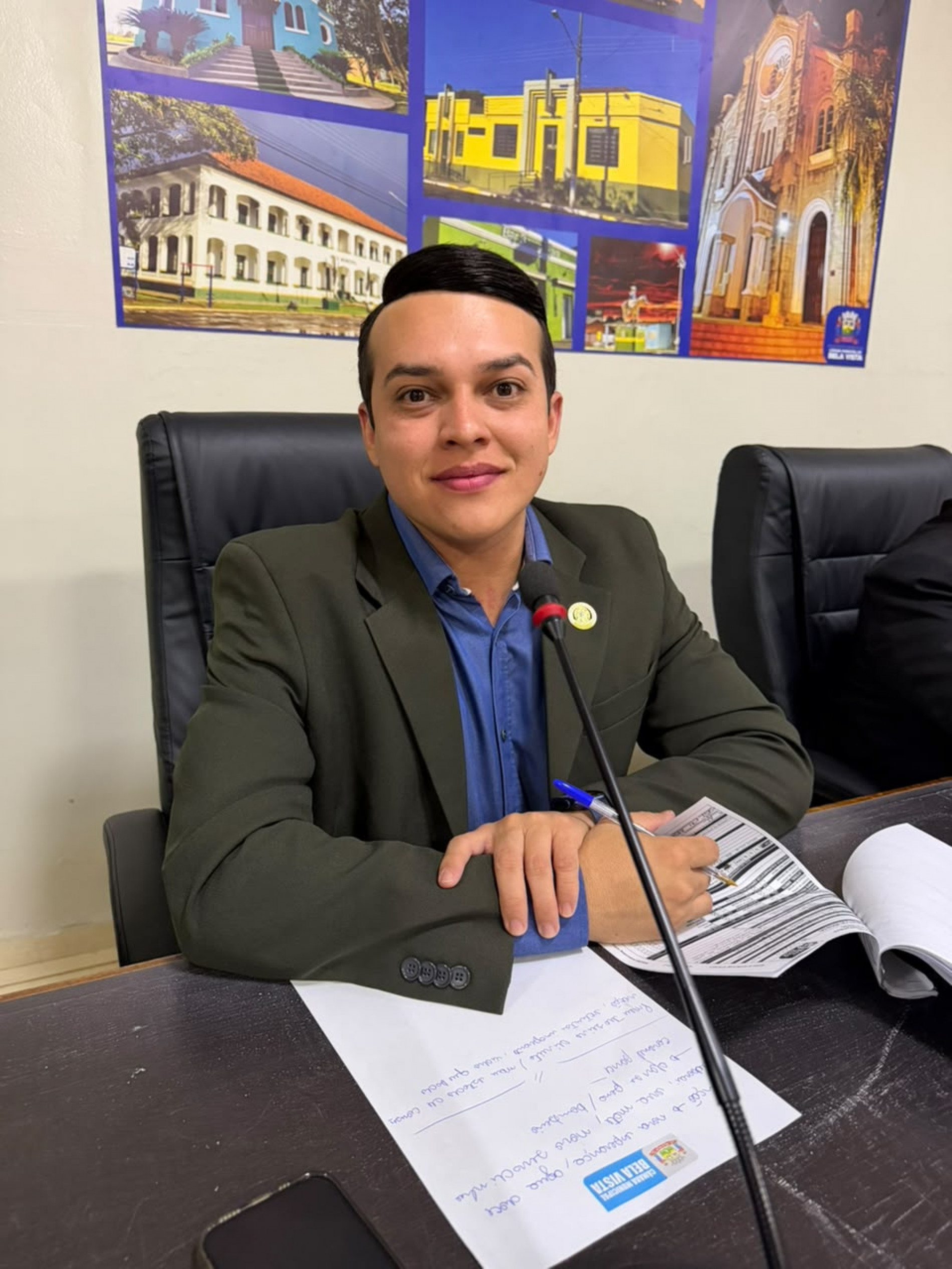 Mathaus Lino Duarte reivindica reparo urgente em buraco na Rua Coronel Ponce