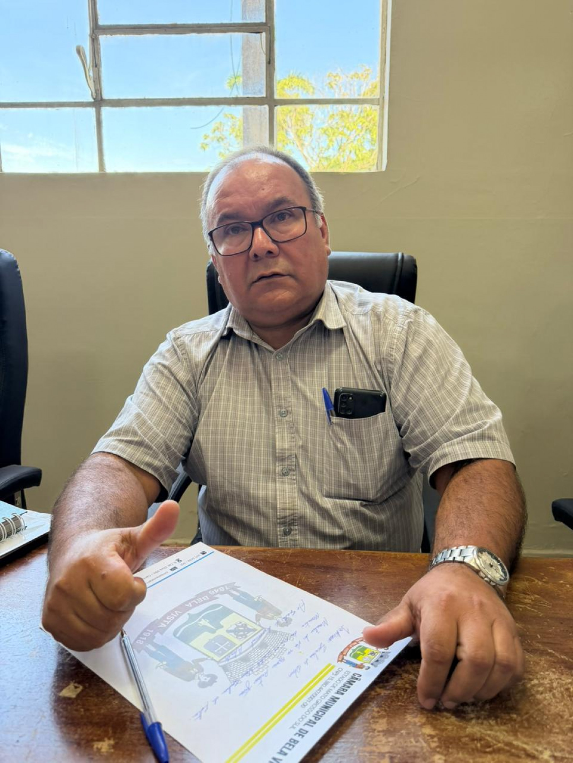 Vereador Jeronimo Ferreira solicita gradagem para pequenos produtores do Bairro Nossa Senhora de F&aacute;tima