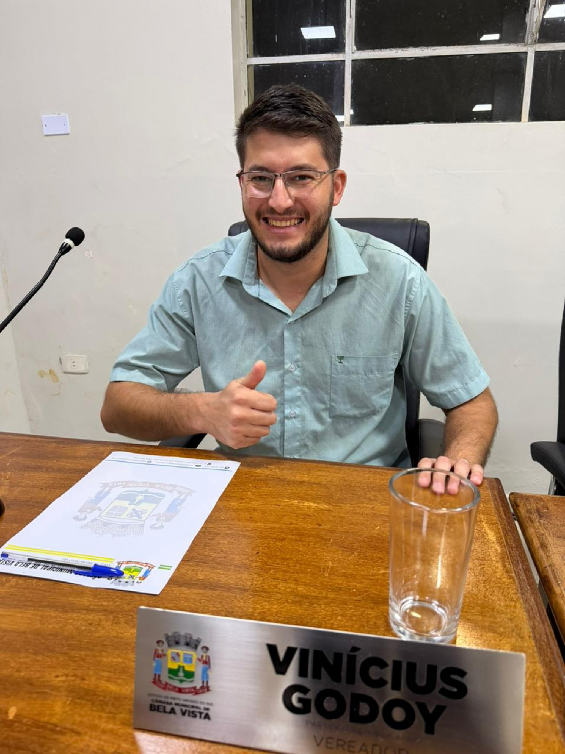 Vin&iacute;cius Godoy agradece trabalho da Secretaria de Obras e Secretaria Desenvolvimento econ&ocirc;mico