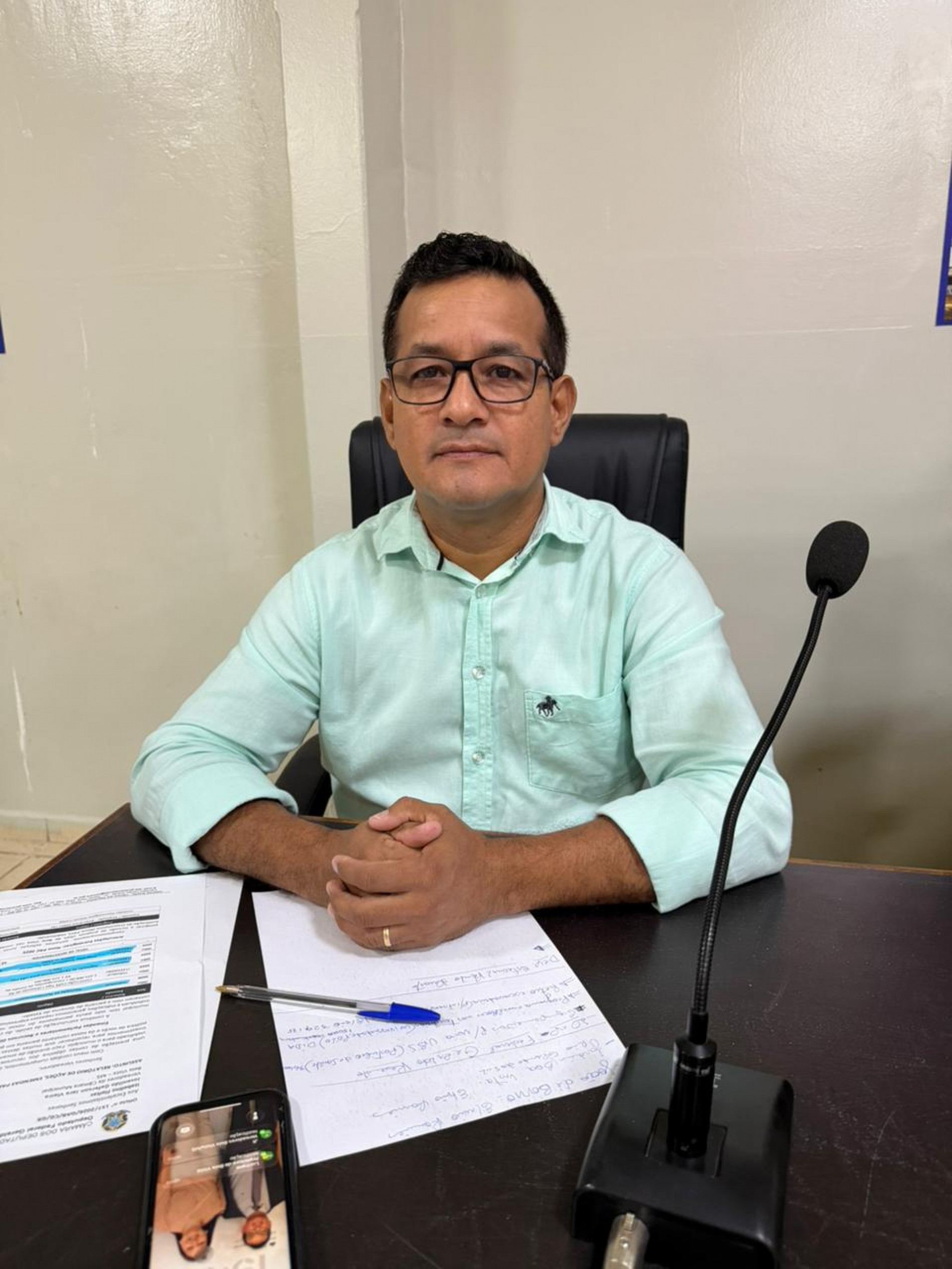 Vereador Fleitas solicita patrolamento e cascalhamento em estrada no Distrito Nossa Senhora de F&aacute;tima