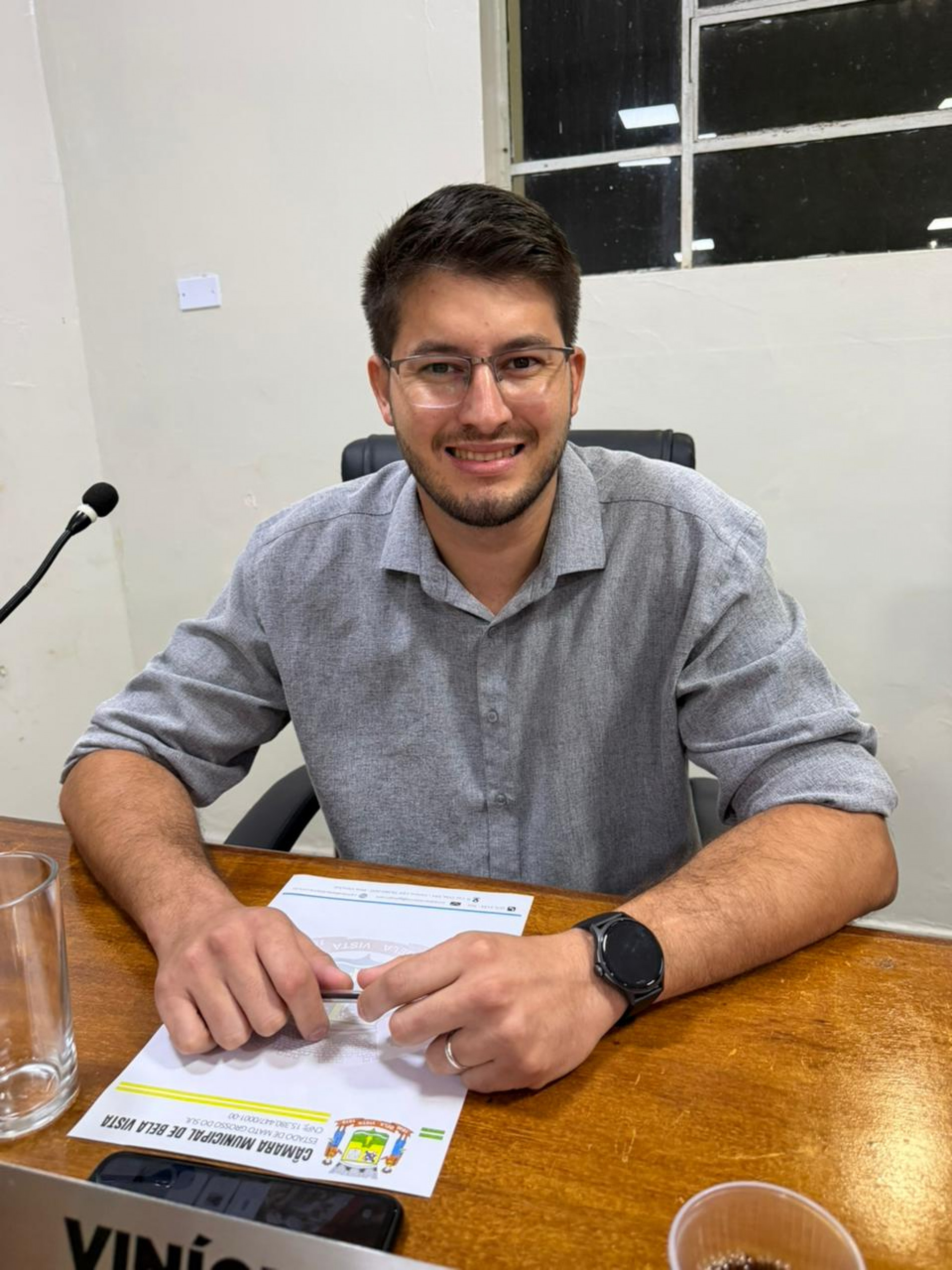 Vereador Vin&iacute;cius Godoy solicita regulariza&ccedil;&atilde;o de medicamentos na Farm&aacute;cia B&aacute;sica de Bela Vista