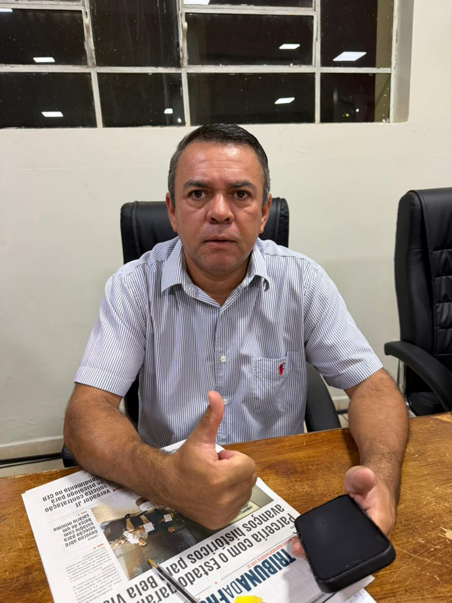 Vereador Geferson Vieira solicita atendimento m&eacute;dico para moradores do Damacue em Bela Vista
